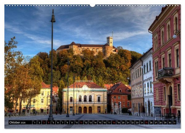 Produktbild: Europ&auml;ische St&auml;dte (hochwertiger Premium Wandkalender 2026 DIN A2 quer), Kunstdruck in Hochglanz
