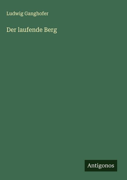 Produktbild: Der laufende Berg