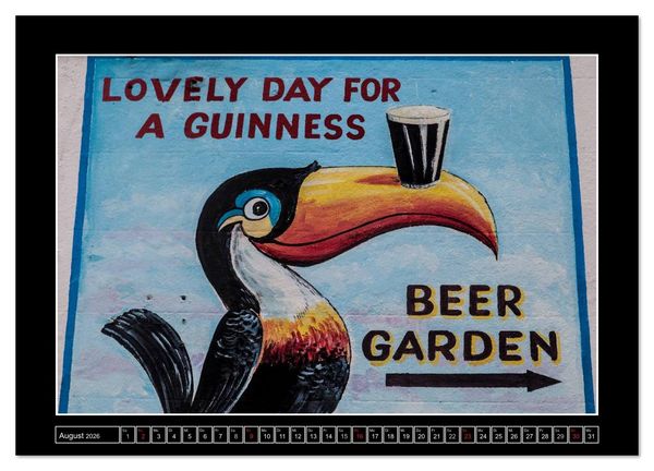 Produktbild: Sl&aacute;inte IRLAND - Pubmalereien (Wandkalender 2026 DIN A4 quer), CALVENDO Monatskalender