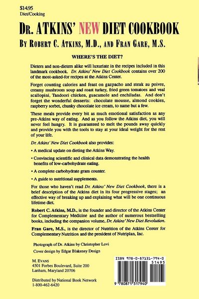 Produktbild: Dr. Atkins' New Diet Cookbook