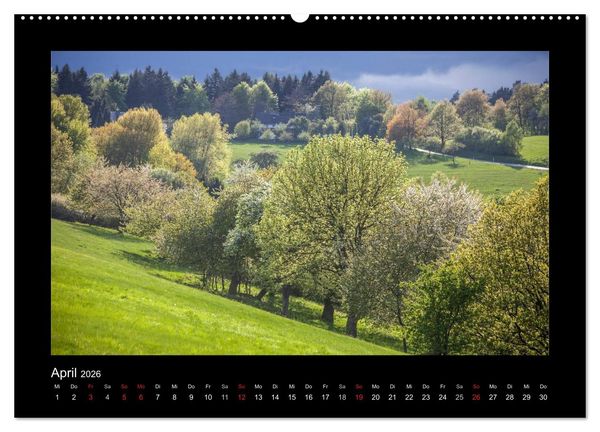Produktbild: Taunus (hochwertiger Premium Wandkalender 2026 DIN A2 quer), Kunstdruck in Hochglanz