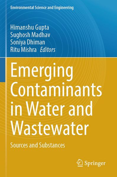 Produktbild: Emerging Contaminants in Water and Wastewater