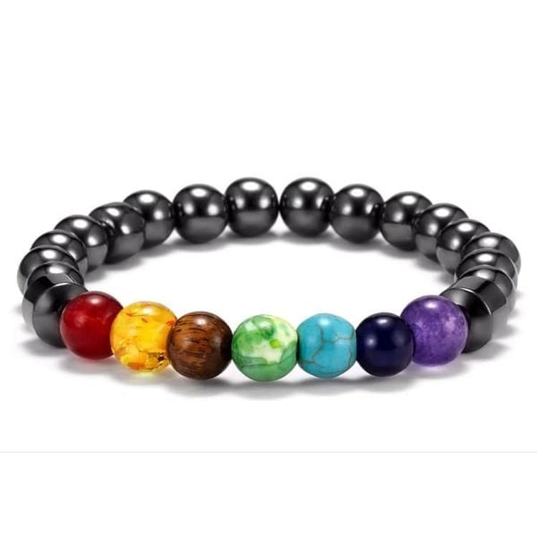 Armband 'Magnetic Stone' Chakra Edelsteine