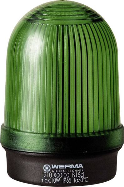 Werma Signaltechnik Signalleuchte 210.200.00 210.200.00 Grün Dauerlicht 12 V/AC, 12 V/DC, 24 V/AC, 24 V/DC, 48 V/AC, 48 V/DC, 110 V/AC, 230 V/AC