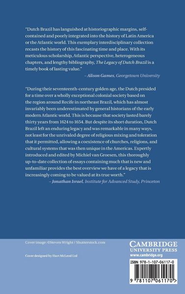 Produktbild: The Legacy of Dutch Brazil