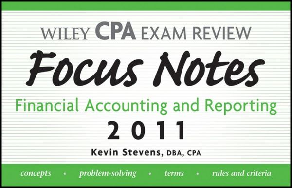 Produktbild: Wiley CPA Examination Review Focus Notes