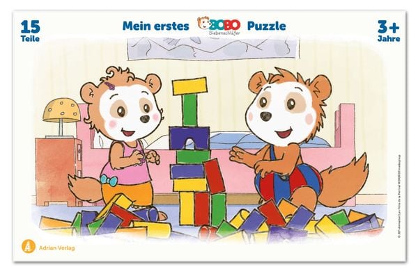 Mein erstes Bobo Siebenschläfer Puzzle (Kinderpuzzle)