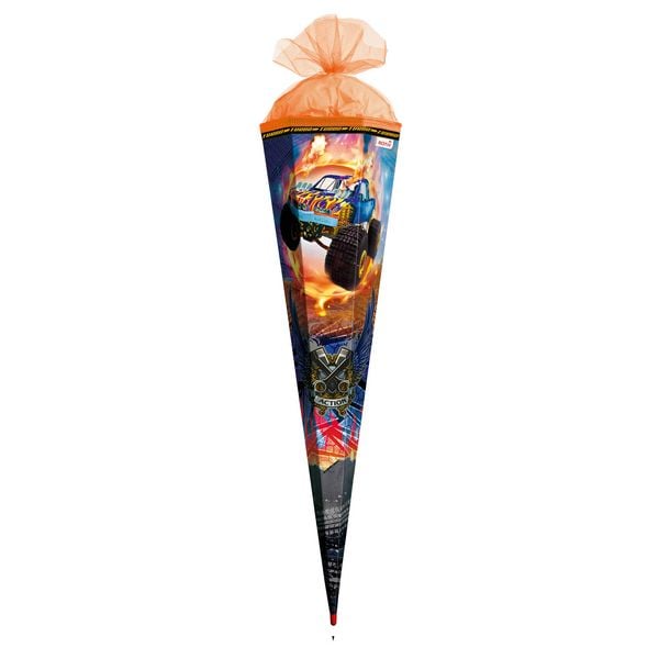 Produktbild: Motivschult&uuml;te 85cm, Monstertruck Fire
