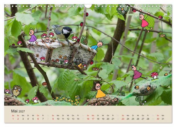 Produktbild: Das Leben der kleinen Pankies (Wandkalender 2027 DIN A3 quer), CALVENDO Monatskalender