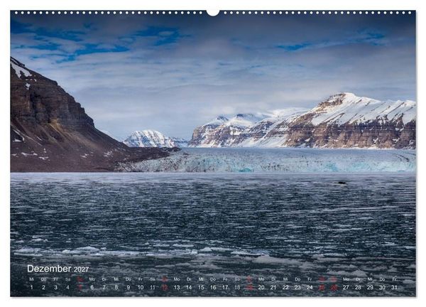 Produktbild: Spitzbergen - Impressionen aus der Arktis (Wandkalender 2027 DIN A2 quer), CALVENDO Monatskalender