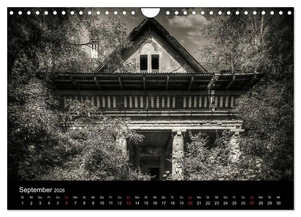 Produktbild: Lost Places Geisterh&auml;user (Wandkalender 2026 DIN A4 quer), CALVENDO Monatskalender