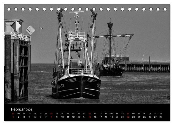 Produktbild: Willkommen in Cuxhaven (Tischkalender 2026 DIN A5 quer), CALVENDO Monatskalender