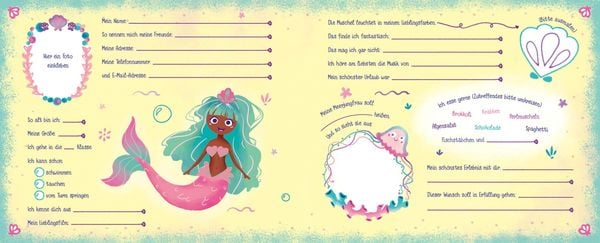 Produktbild: Mein Freundebuch Meerjungfrau