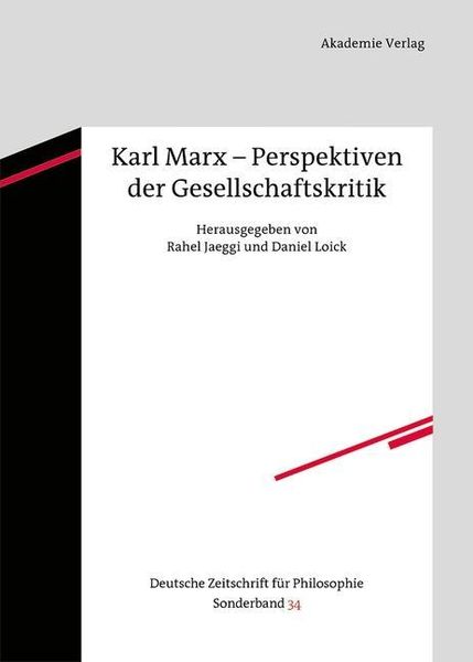 Produktbild: Karl Marx - Perspektiven der Gesellschaftskritik
