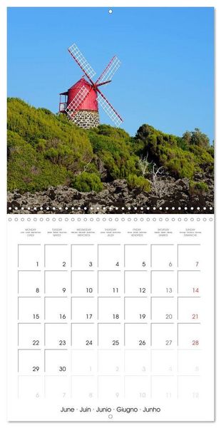 Produktbild: Beautiful Azores (Wall Calendar 2026 12 &times; 12 Inch) CALVENDO 12 Month Wall Calendar