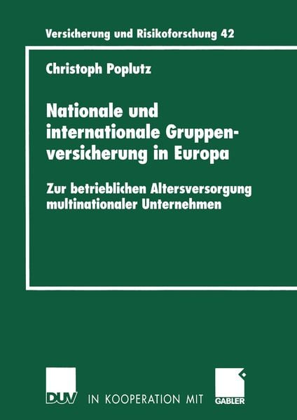 Produktbild: Nationale und internationale Gruppenversicherung in Europa