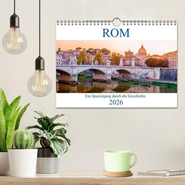 Produktbild: ROM - Ein Spaziergang durch die Geschichte (Wandkalender 2026 DIN A4 quer), CALVENDO Monatskalender