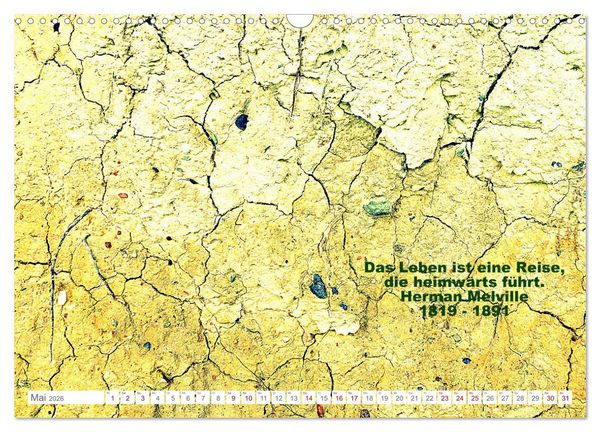 Produktbild: Leben! - Nachdenk-Kalender (Wandkalender 2026 DIN A3 quer), CALVENDO Monatskalender