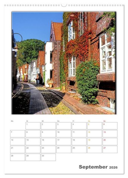 Produktbild: Jever - die Nordsee vor der T&uuml;r (Wandkalender 2026 DIN A2 hoch), CALVENDO Monatskalender
