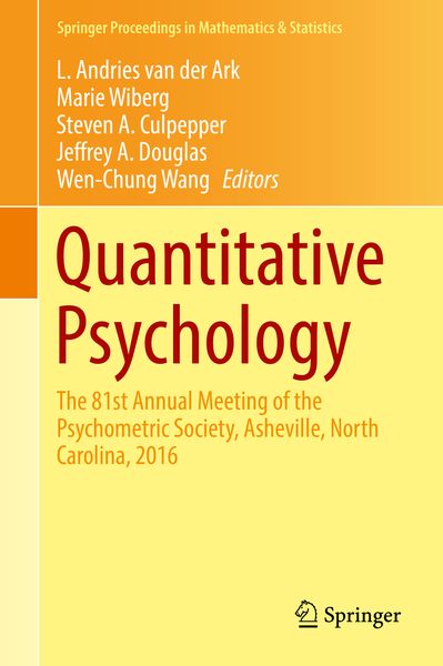 Produktbild: Quantitative Psychology