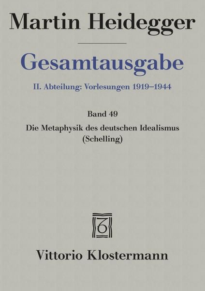 Produktbild: 2. Abt: Vorlesungen / Die Metaphysik des deutschen Idealismus