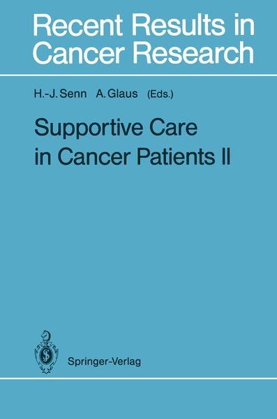 Produktbild: Supportive Care in Cancer Patients II