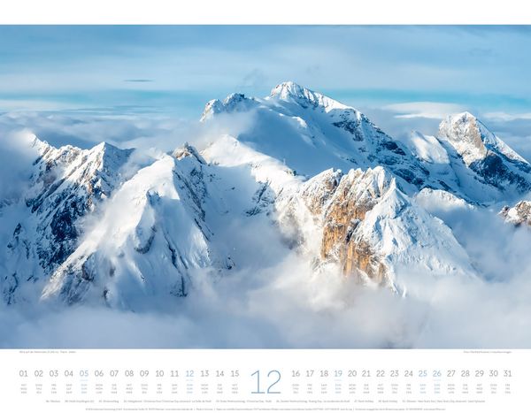 Produktbild: Bergwelt Dolomiten Kalender 2027