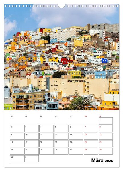 Produktbild: Las Palmas - ein traumhaftes Reiseziel (Wandkalender 2026 DIN A3 hoch), CALVENDO Monatskalender
