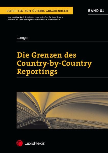 Produktbild: Die Grenzen des Country-by-Country Reportings