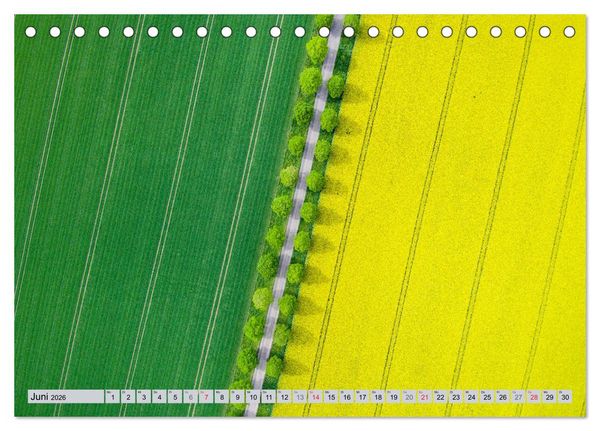 Produktbild: Ausblicke - Mittelhessen von Oben (Tischkalender 2026 DIN A5 quer), CALVENDO Monatskalender