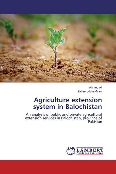 Produktbild: Agriculture extension system in Balochistan