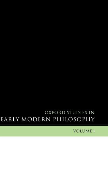 Produktbild: Oxford Studies in Early Modern Philosophy