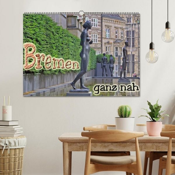 Produktbild: Bremen ganz nah (Wandkalender 2026 DIN A2 quer), CALVENDO Monatskalender