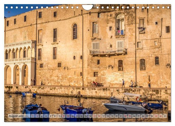 Produktbild: Apulien - Impressionen aus S&uuml;ditalien (Wandkalender 2026 DIN A4 quer), CALVENDO Monatskalender