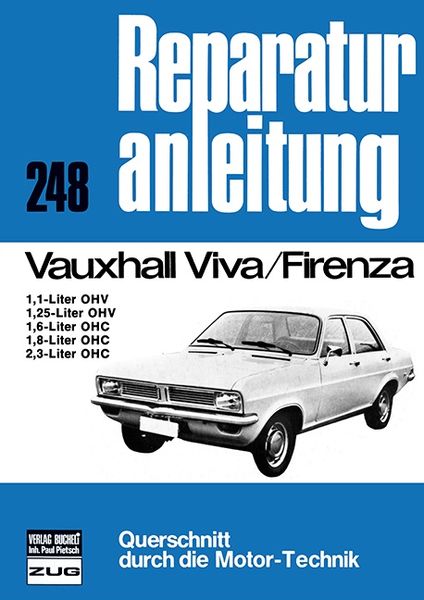 Vauxhall Viva/Firenza, Taschenbuch von , Bucheli, 9783716813089