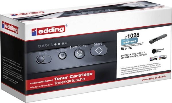 Edding Toner ersetzt Brother TN-241BK Kompatibel Schwarz 2500 Seiten edding 1028 18-1028