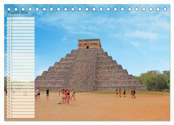 Produktbild: Abenteuer Erde Ein Kalender f&uuml;r Entdecker (Tischkalender 2026 DIN A5 quer), CALVENDO Monatskalender