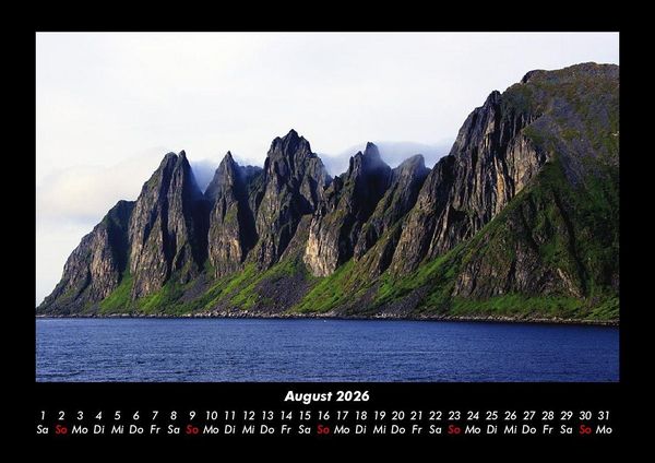 Produktbild: Berge 2026 Fotokalender DIN A3