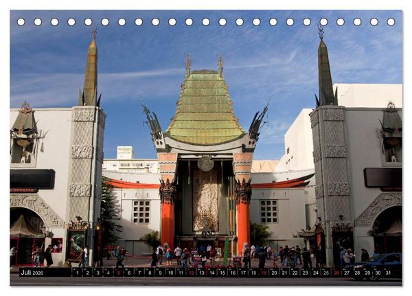 Produktbild: Kalifornien USA (Tischkalender 2026 DIN A5 quer), CALVENDO Monatskalender