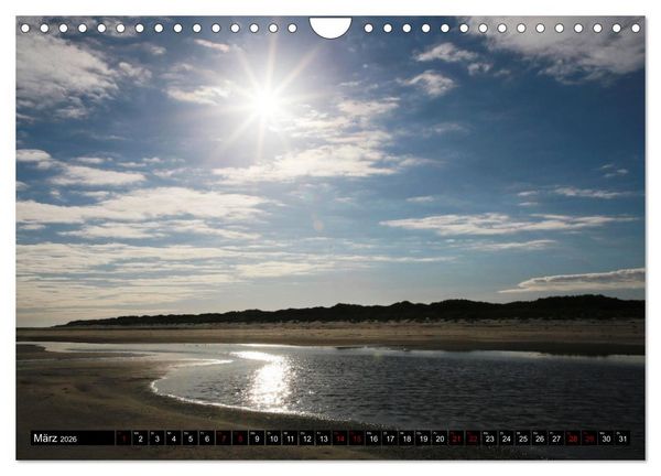 Produktbild: Insel Baltrum, Perle im Ostfriesischen Wattenmeer (Wandkalender 2026 DIN A4 quer), CALVENDO Monatskalender