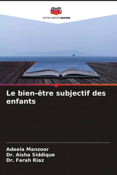 Produktbild: Le bien-&ecirc;tre subjectif des enfants