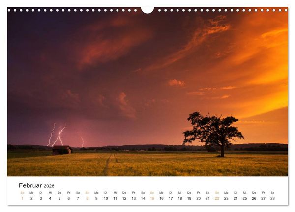 Produktbild: Faszination Gewitter (Wandkalender 2026 DIN A3 quer), CALVENDO Monatskalender