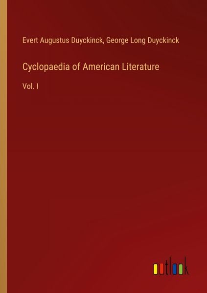 Produktbild: Cyclopaedia of American Literature