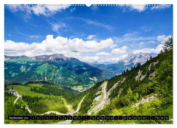 Produktbild: Wundersch&ouml;ne Zugspitzarena (Wandkalender 2026 DIN A2 quer), CALVENDO Monatskalender