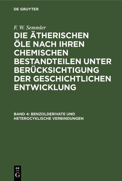 Produktbild: Benzolderivate und heterocyklische Verbindungen