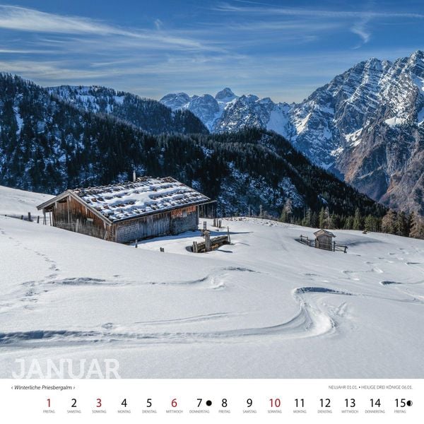 Produktbild: Berchtesgadener Bergsteigerkalender 2027