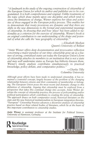 Produktbild: European Citizenship Practice