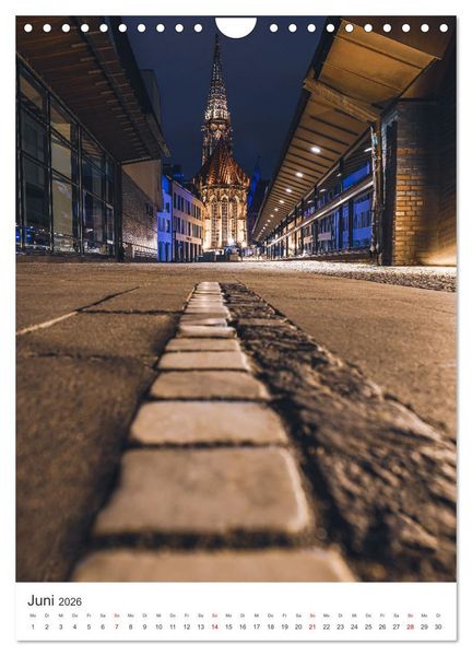 Produktbild: M&uuml;nster - stimmungsvoll und harmonisch (Wandkalender 2026 DIN A4 hoch), CALVENDO Monatskalender