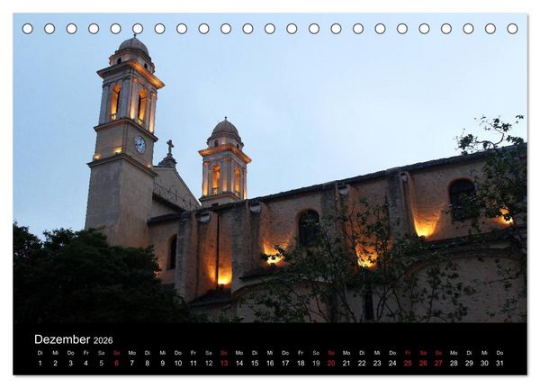 Produktbild: Korsika - Mediterrane Vielfalt (Tischkalender 2026 DIN A5 quer), CALVENDO Monatskalender