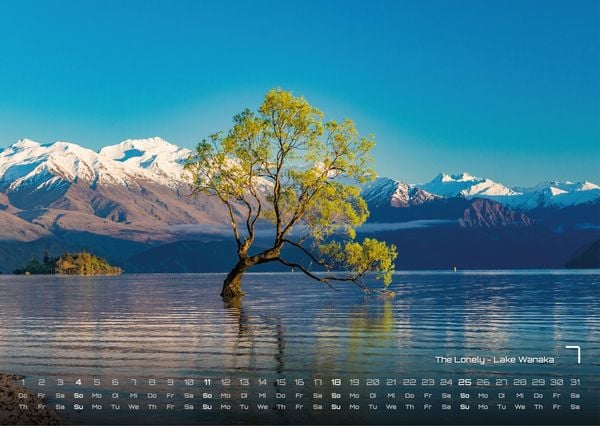 Produktbild: Neuseeland - Das Land der langen wei&szlig;en Wolke - 2027 - Kalender DIN A3
